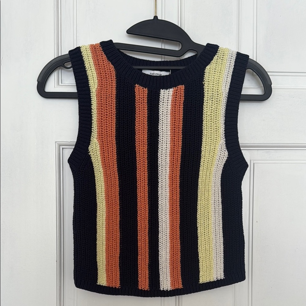 & Other Stories Multicolor Knit Top, XS